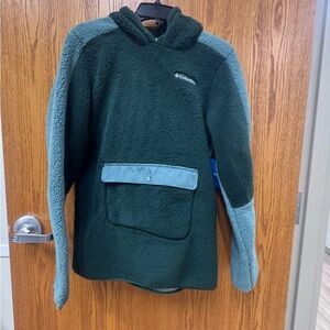 Columbia Forest Green Fleece Jacket